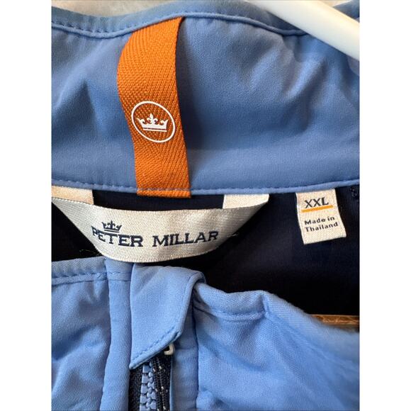 Peter Millar Hyperlight Merge Jacket Men’s Size XXL Blue Golf Performance - Picture 3 of 10
